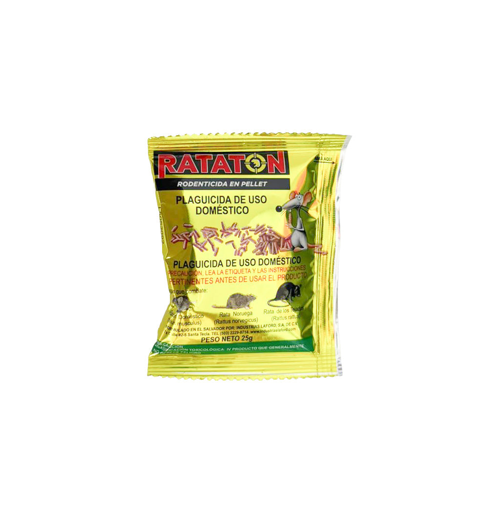 RATICIDA RATATON BOLSA 25GR