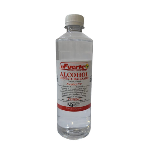 ALCOHOL EL FUERTE 70 16OZ