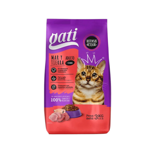 ALIMENTO PARA GATO MAR Y TIERRA 6.6LB