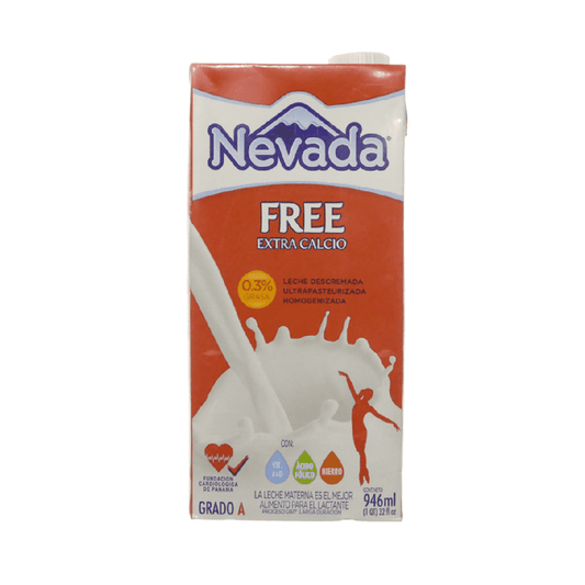 LECHE DESCREMADA 0.3 UHT NEVADA 946ML