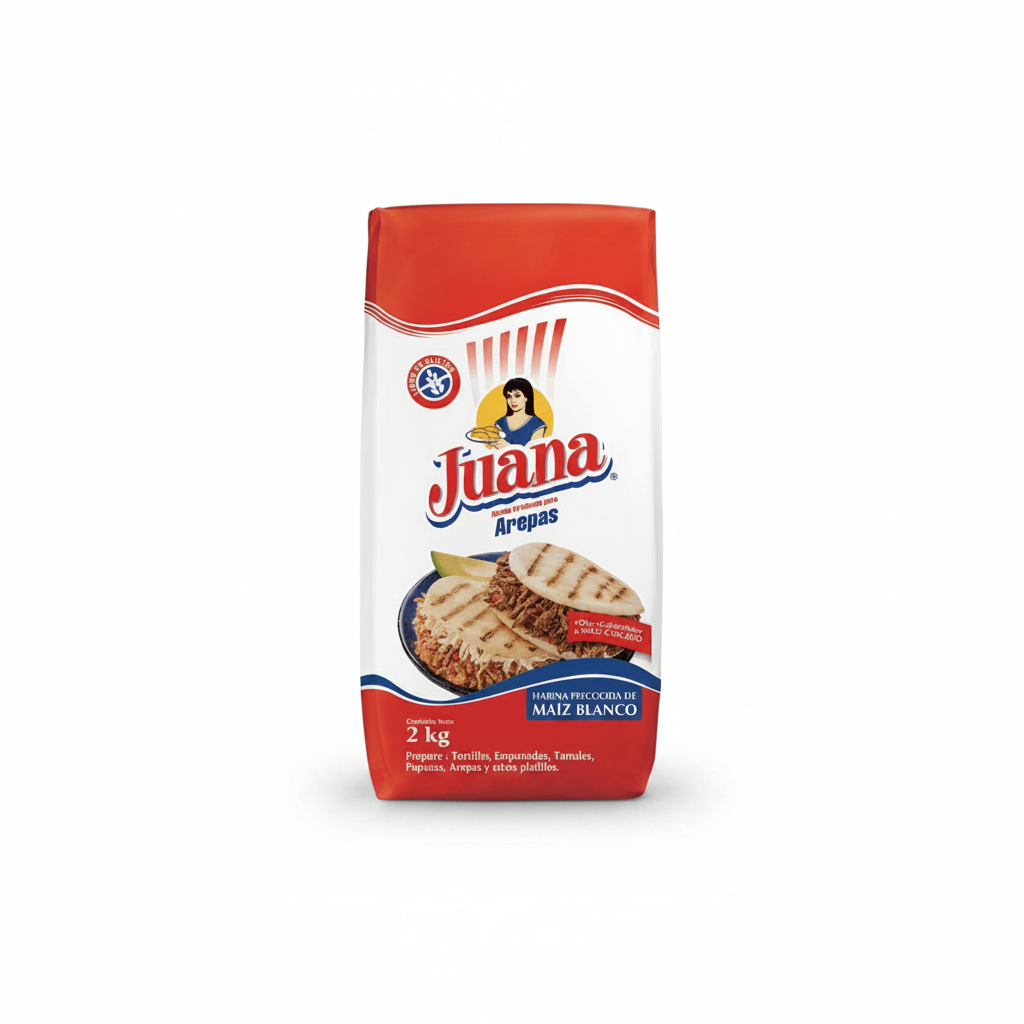 HARINA DE MAÍZ BLANCO JUANA 2KG