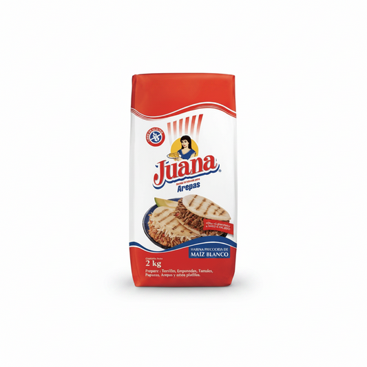HARINA DE MAÍZ BLANCO JUANA 2KG