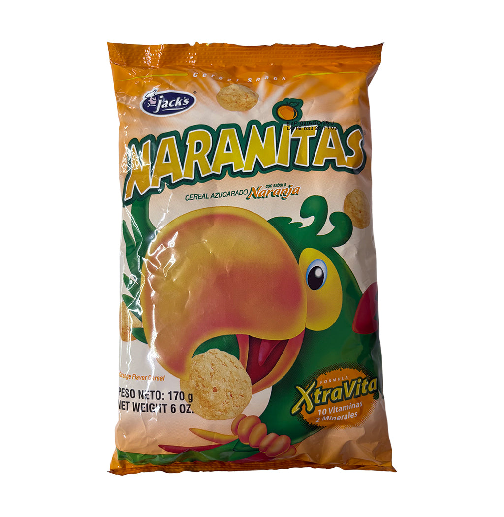 CEREAL NARANITAS PASCUAL JACKS 170GR