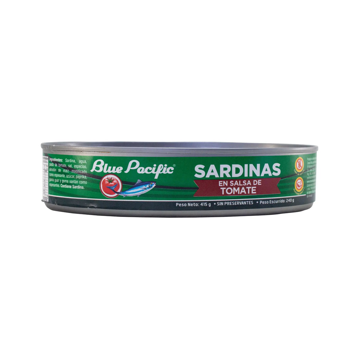 SARDINAS DULCE OVALD BLUE PACIFIC 415GR