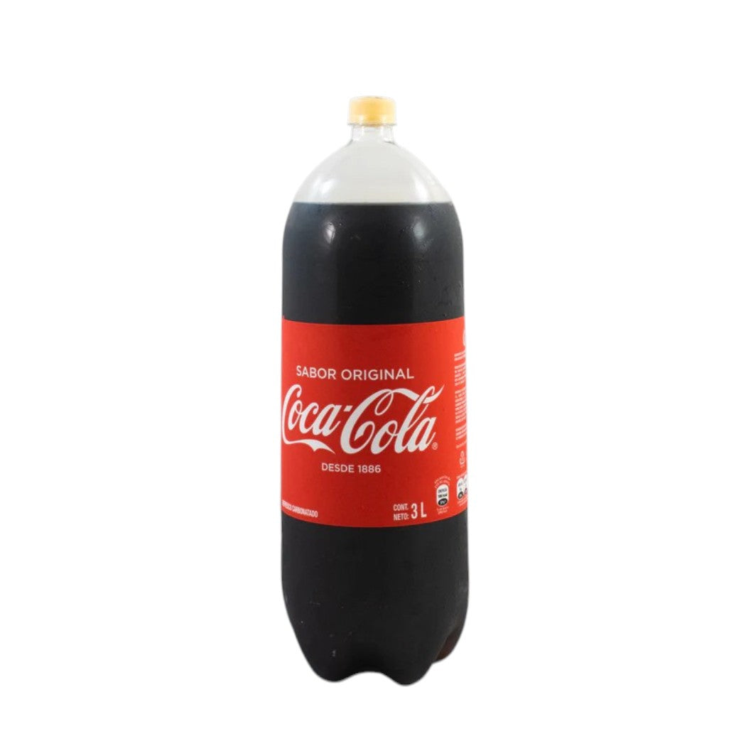 GASEOSA PET COCA COLA 3L