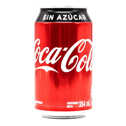 GASEOSA DE LATA COCA COLA ZERO 12OZ