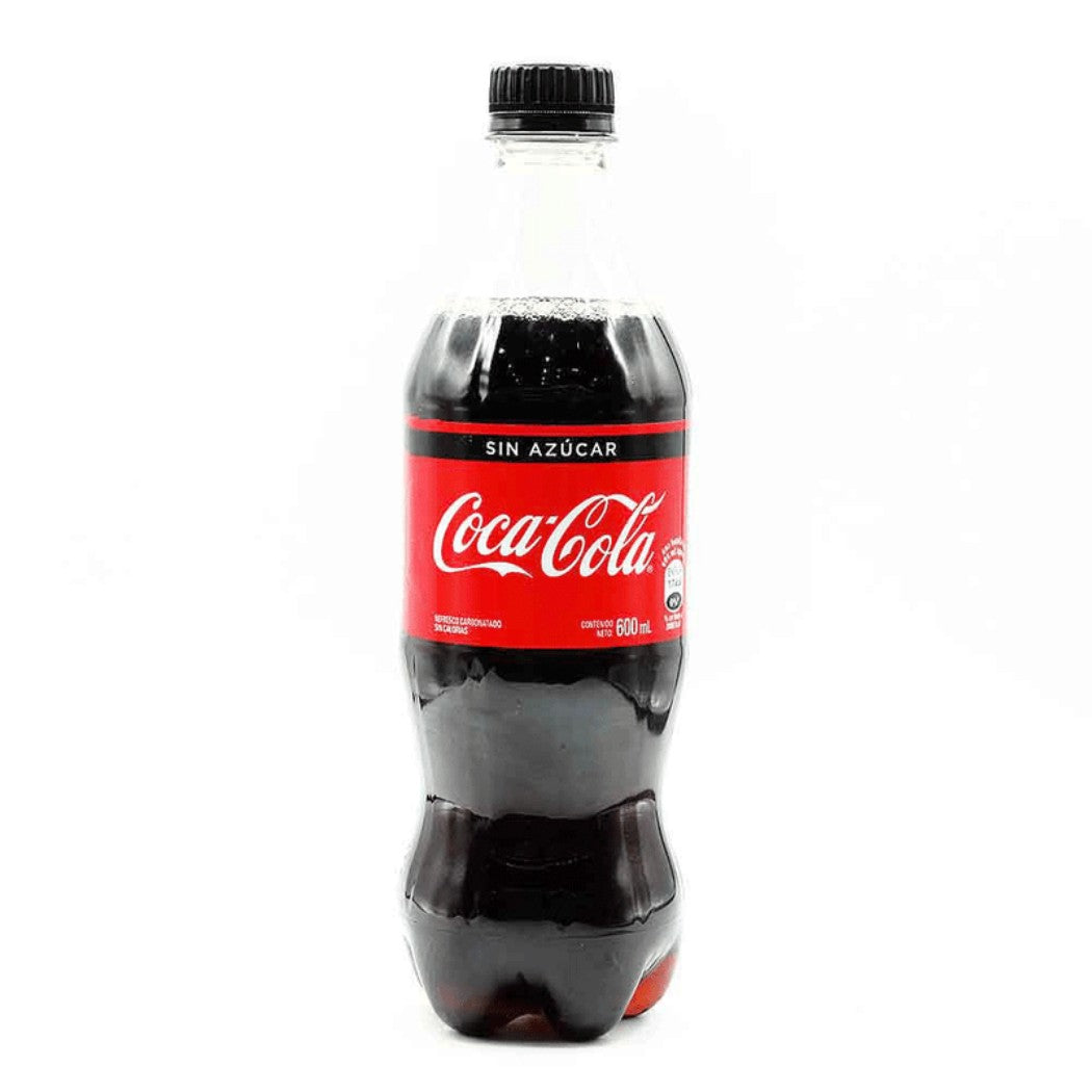 GASEOSA PET COCA COLA ZERO 600ML