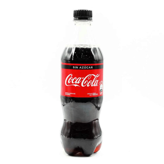 GASEOSA PET COCA COLA ZERO 600ML