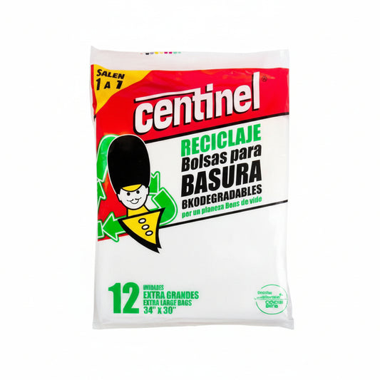 BOLSA DE BASURA EXTRA GRANDE BLANCA