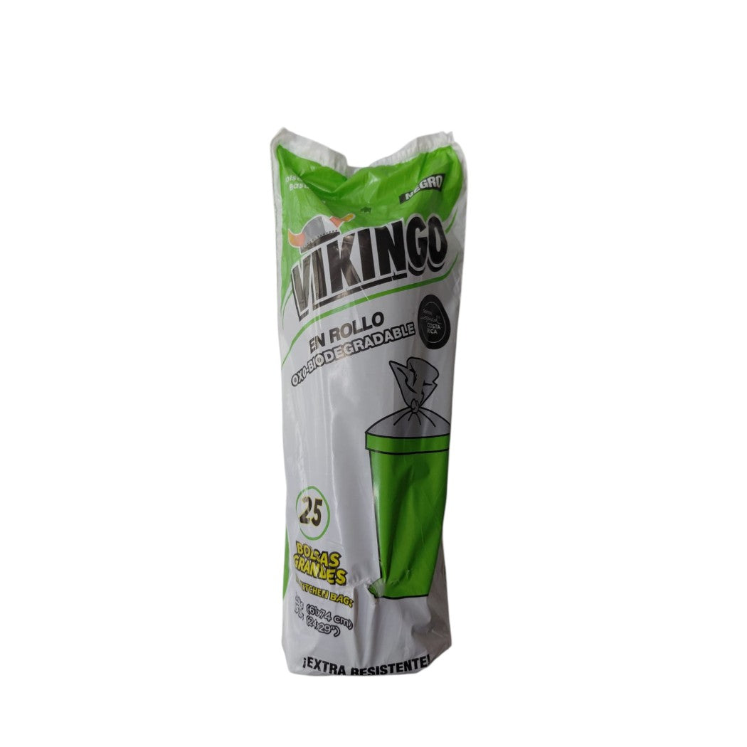 BOLSA DE BASURA EN ROLLO 24X29