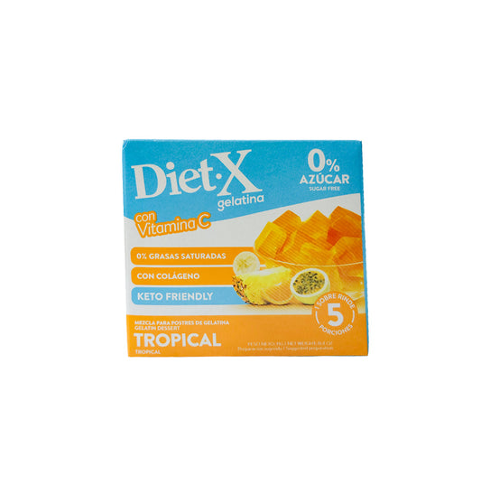 GELATINA TROPICAL DIET-X 11GR