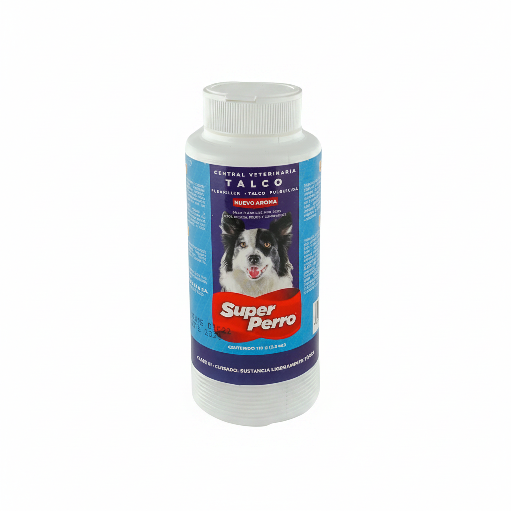 TALCO PARA PERRO SUPER PERRO 100GR
