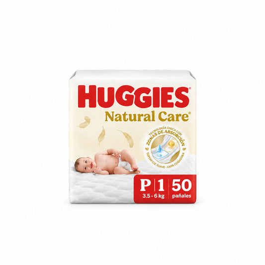 PAÑALES NATURAL CARE P HUGGIES 50U