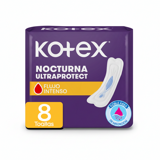 TOALLA SANITARIA FLUJO INTENSO 8U