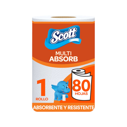 PAPEL TOALLA MULTIABSORB 1 ROLLO