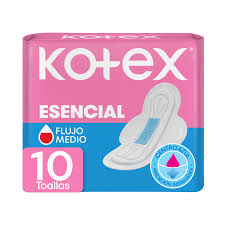 TOALLA SANITARIA FLUJO MEDIO CON ALAS 10U