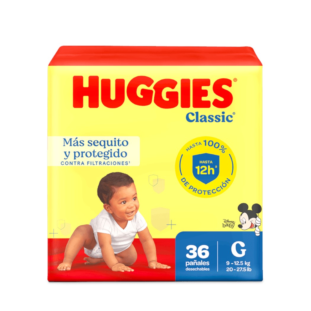 PAÑALES CLASSIC MEGA L 36U