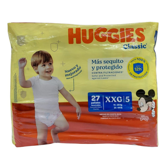 PAÑALES CLASSIC XXG MEGA ZEUS DI