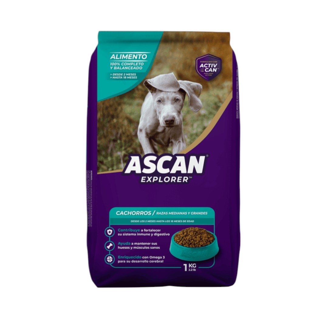 ALIMENTO PARA PERROS CACHORROS 1KG