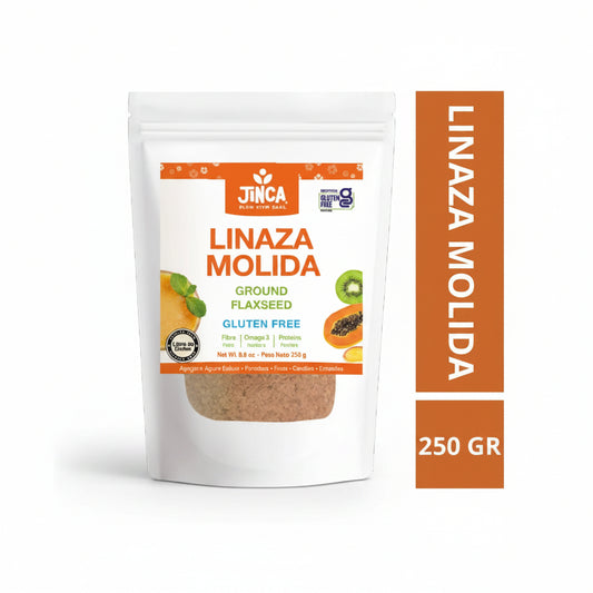 LINAZA MOLIDA JINCA FOODS 250GR
