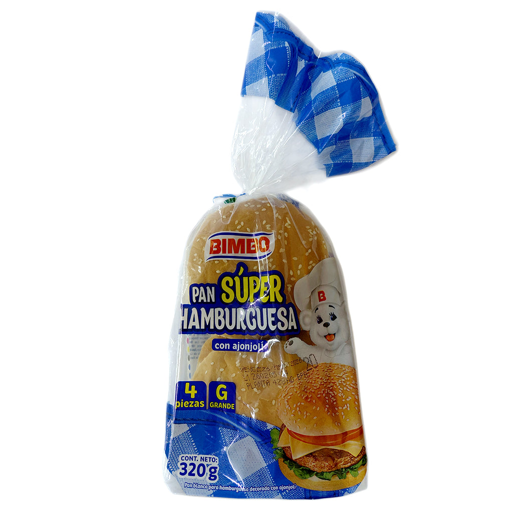 PAN HAMBURGUESA BIMBO 320GR