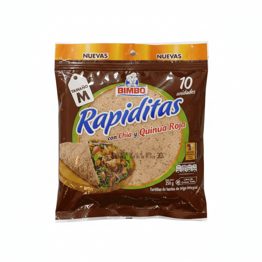 RAPIDITA QUINUA ROJA CHIA BIMBO 250GR