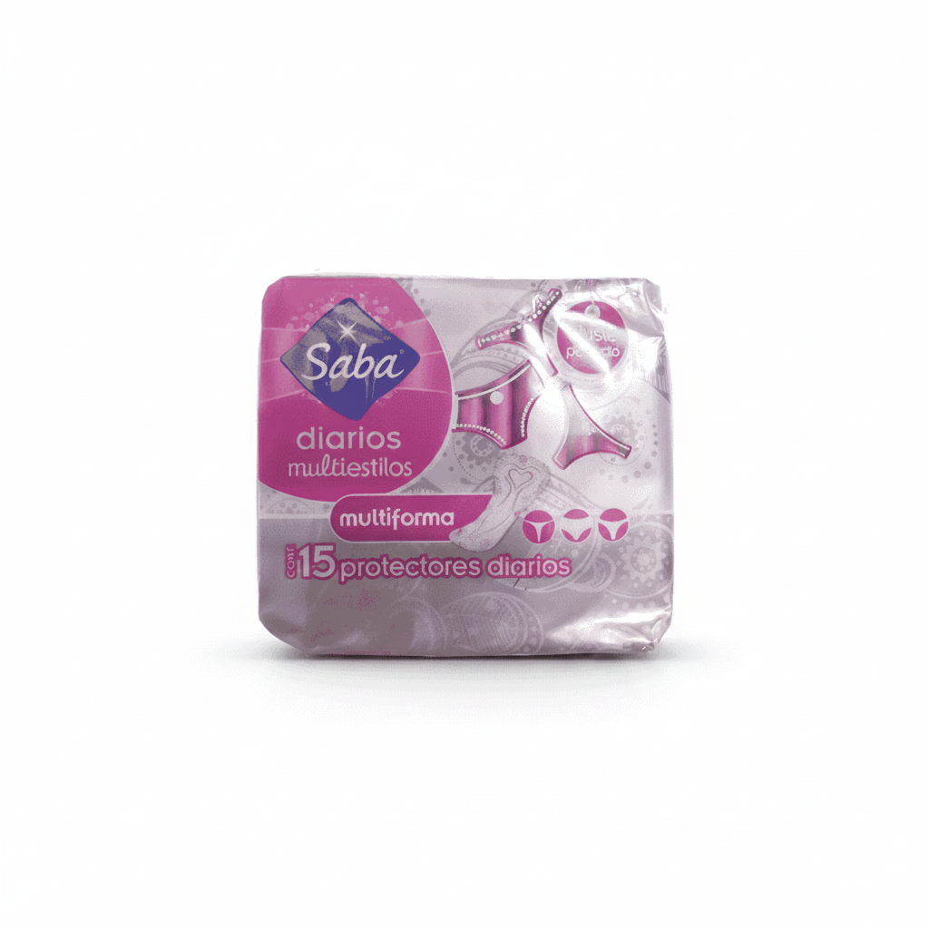PROTECTORES DIARIOS MULTIFORMA SABA 15U