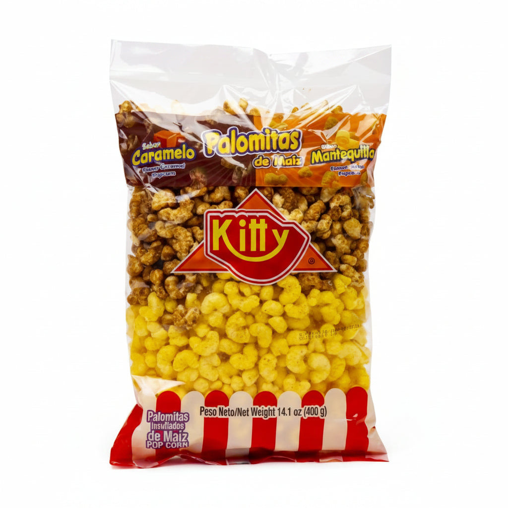 PALOMITA DE CARAMELO/MANTEQUILLA KITTY 400GR