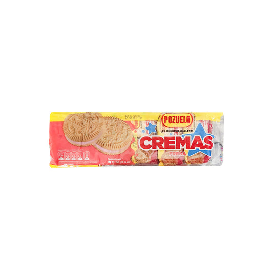 GALLETAS RELLENA FRESA POZUELO 265GR