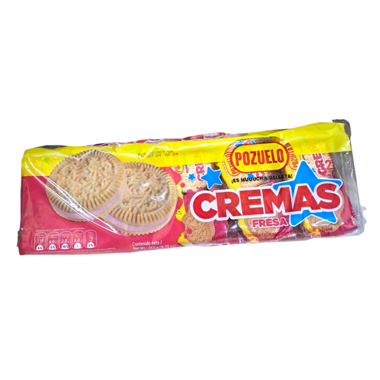 GALLETAS RELLENA FRESA POZUELO 265GR