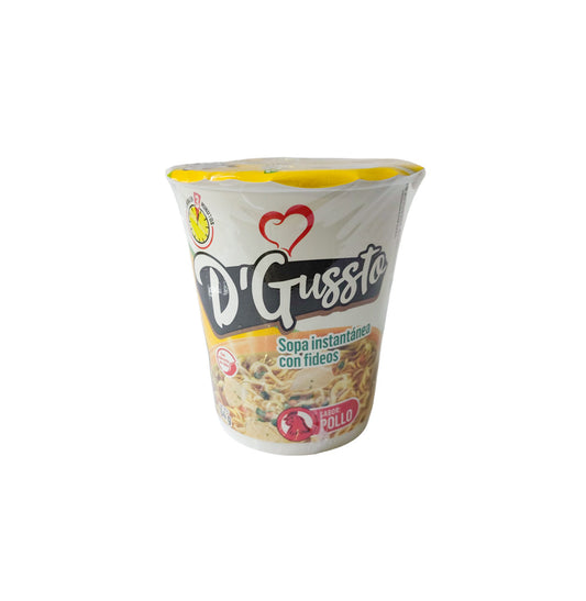 SOPA DE VASO SABOR POLLO D'GUSSTO 64GR
