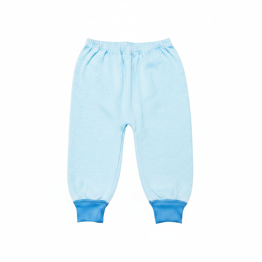 PANTALÓN PARA BEBÉ LISO COLOR PASTEL TALLA 0