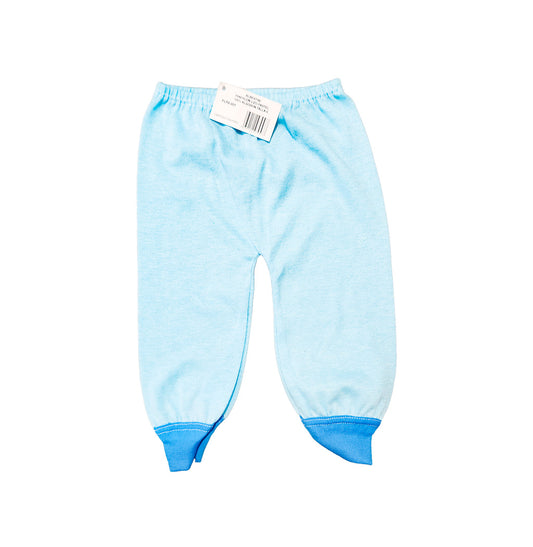PANTALÓN PARA BEBÉ LISO COLOR PASTEL TALLA 0