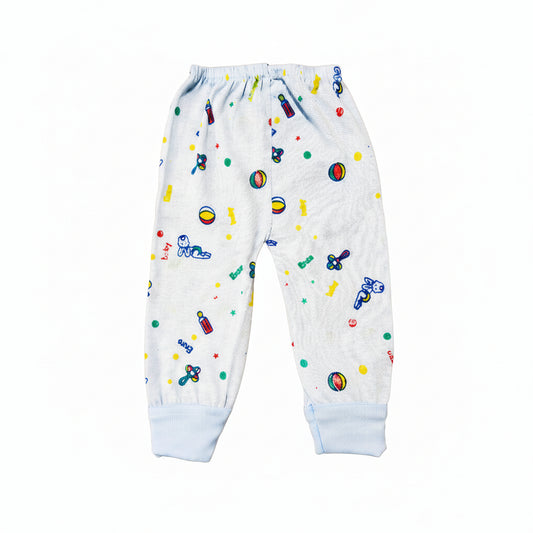 PANTALÓN PARA BEBÉ DISEÑO DE CHUPETA TALLA 0