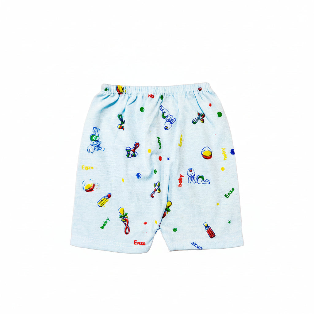 SHORT PARA BEBÉ DISEÑO DE CHUPETA TALLA 0