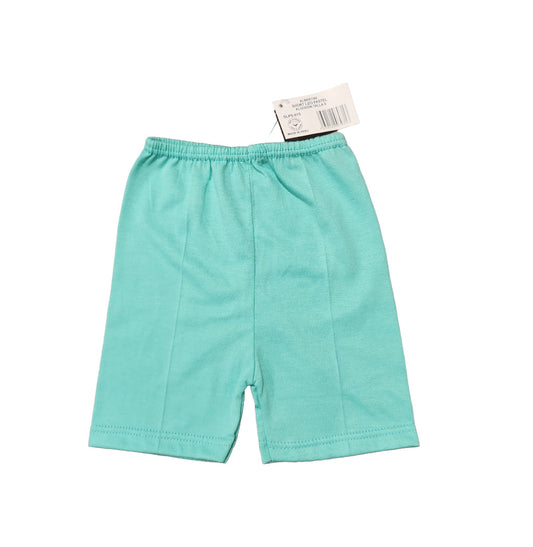 SHORT PARA BEBÉ LISO COLOR PASTEL TALLA 0