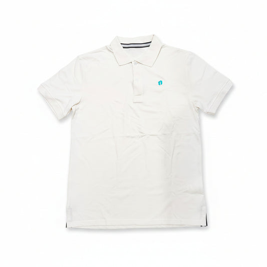 T-SHIRT POLO MANGA CORTA BLANCO HANG TEN