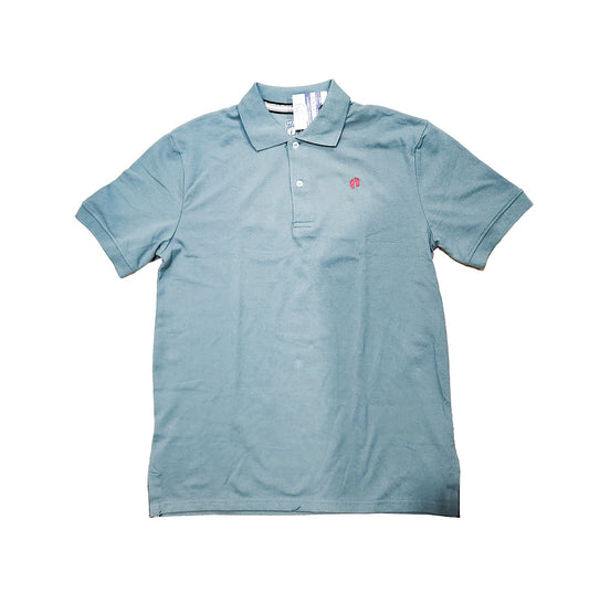 T-SHIRT POLO MANGA CORTA VERDE PETRÓLEO HANG TEN