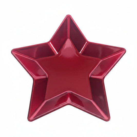 BANDEJA ROJA DE ESTRELLA SANTINI