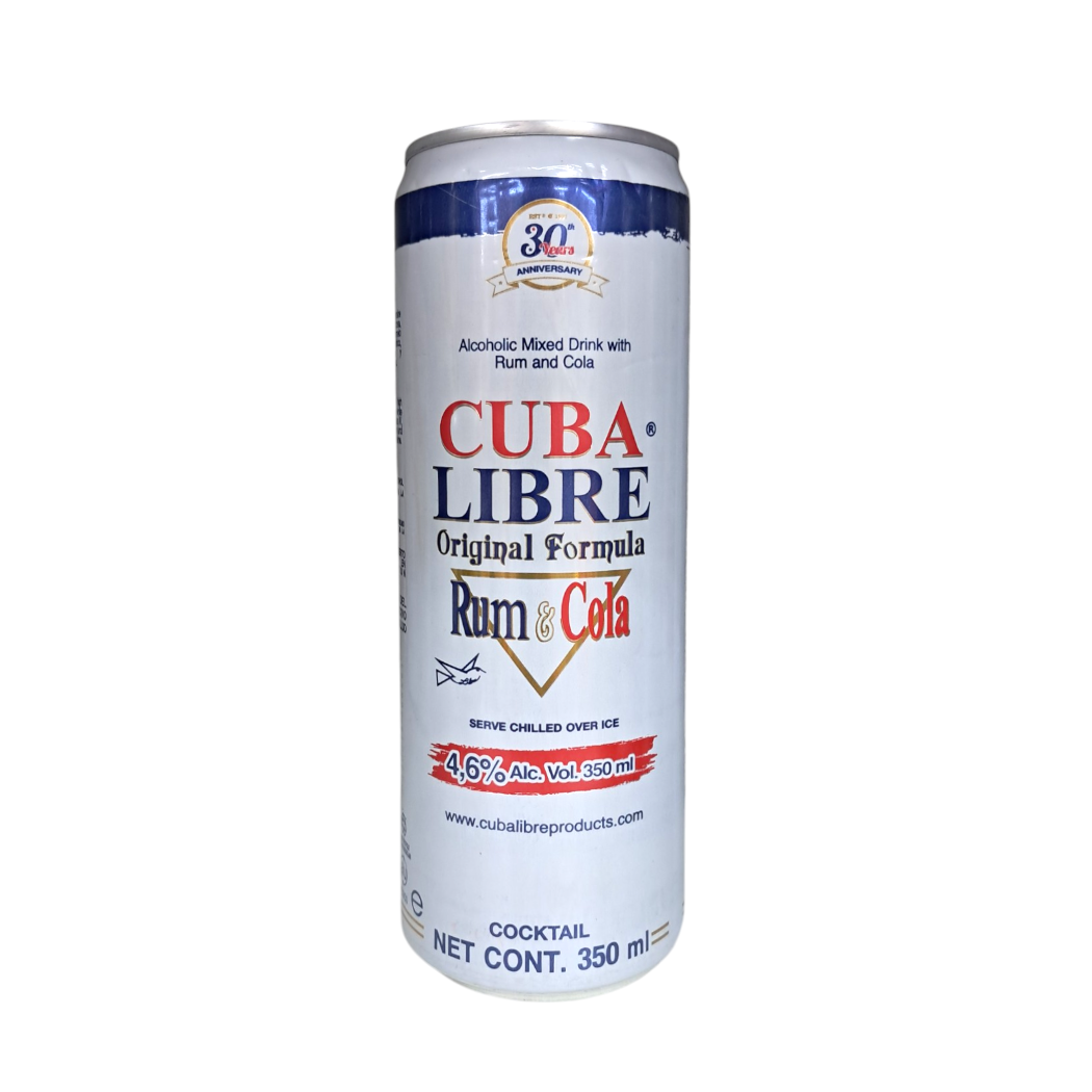 RON COLA CUBA LIBRE SLEEK 350ML