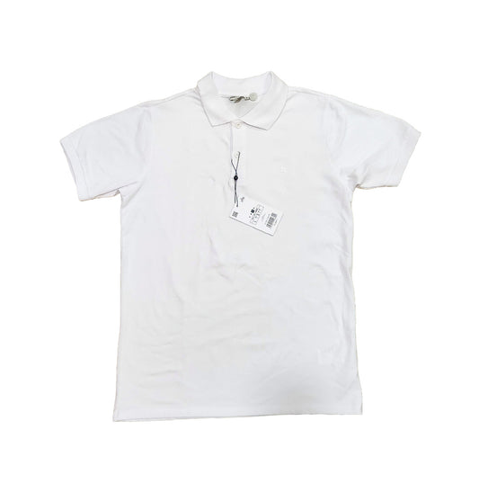 T-SHIRT POLO MANGA CORTA BLANCO