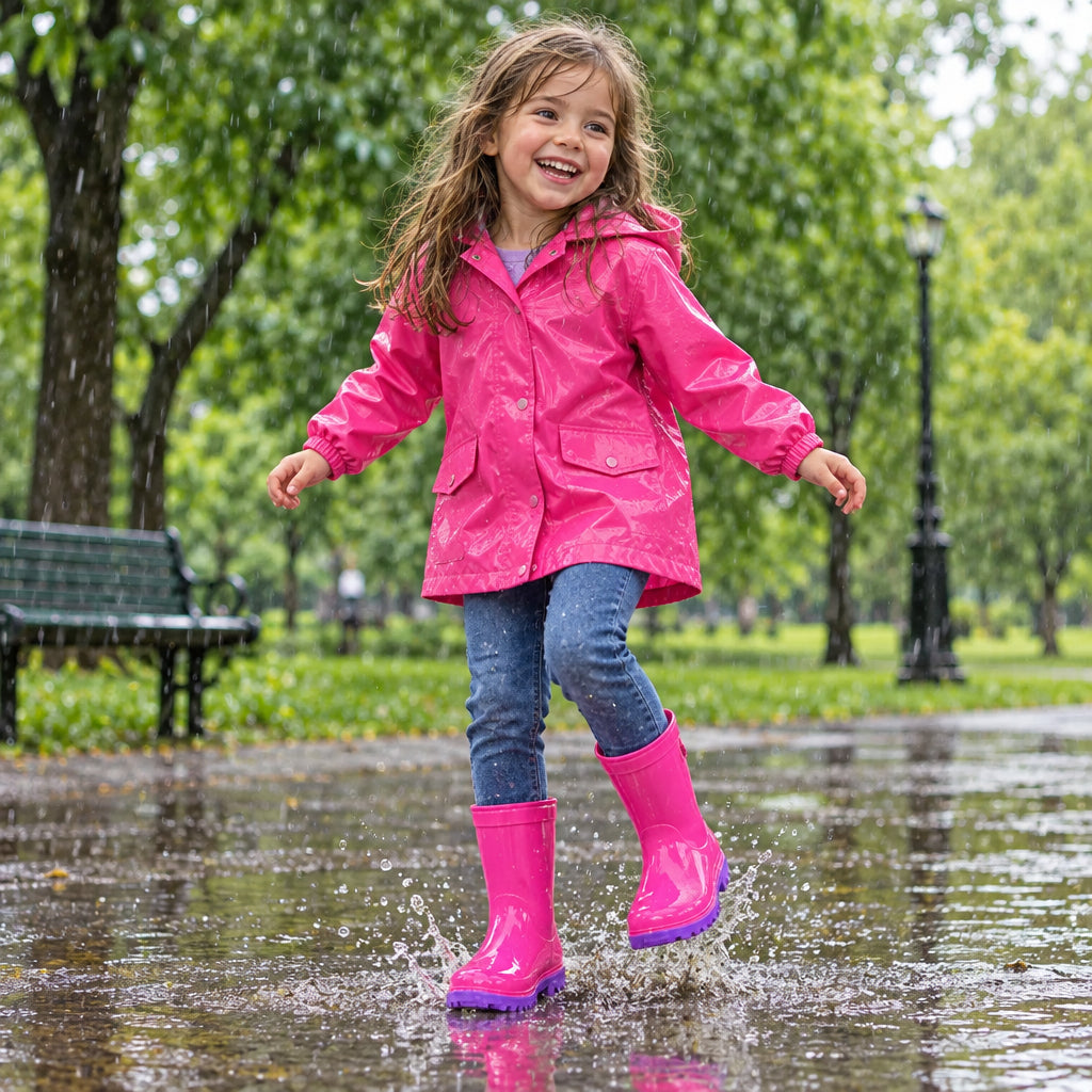 BOTAS DE LLUVIA PARA NIÑAS