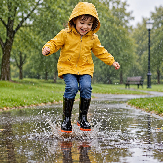 BOTAS DE LLUVIA PARA NIÑOS