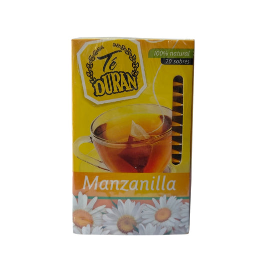 TE MANZANILLA DURAN 20U 30GR