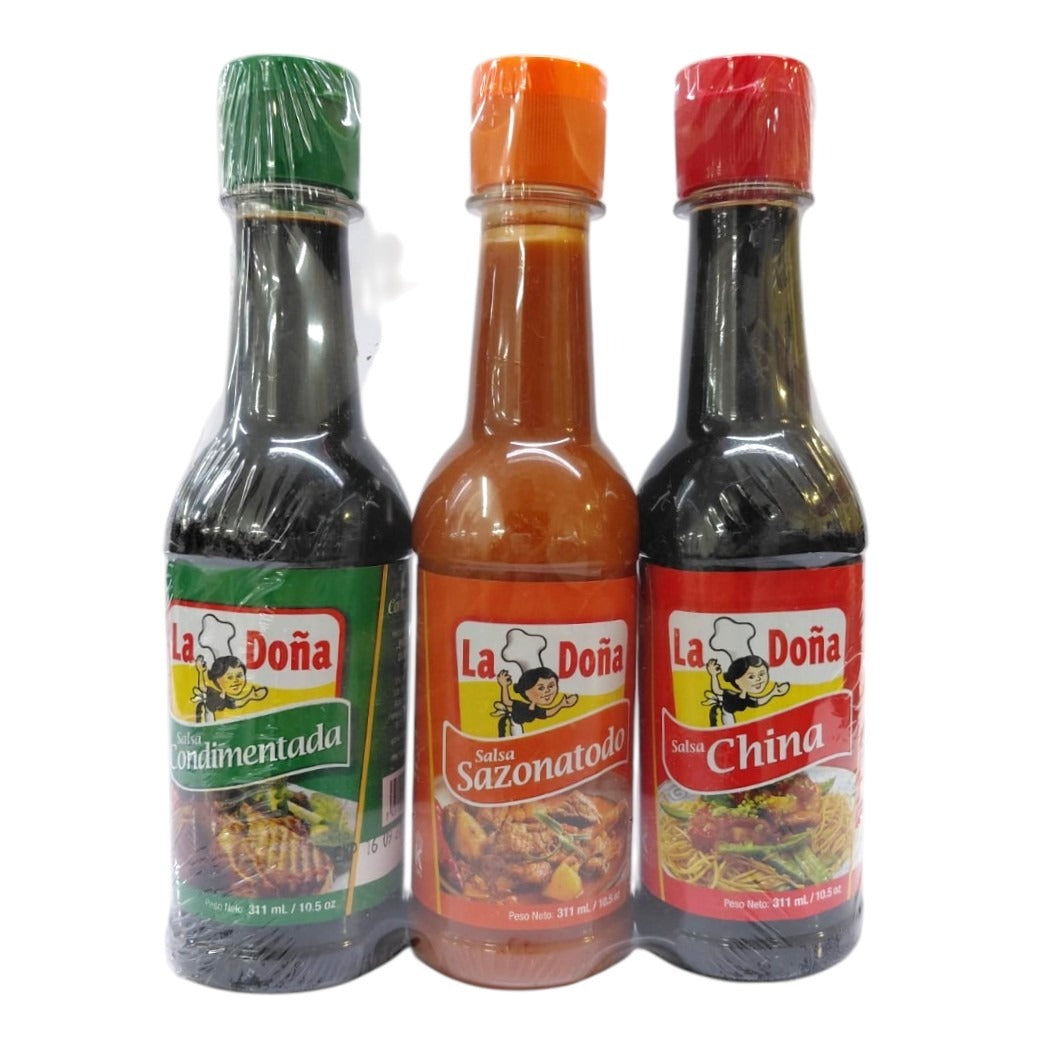 3PK SALSA LA DOÑA 5.5OZ