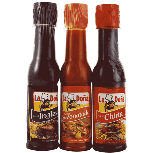3PK SALSA LA DOÑA 5.5OZ