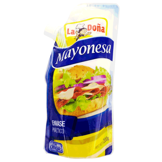 MAYONESA NATURAL LA DOÑA 200GR