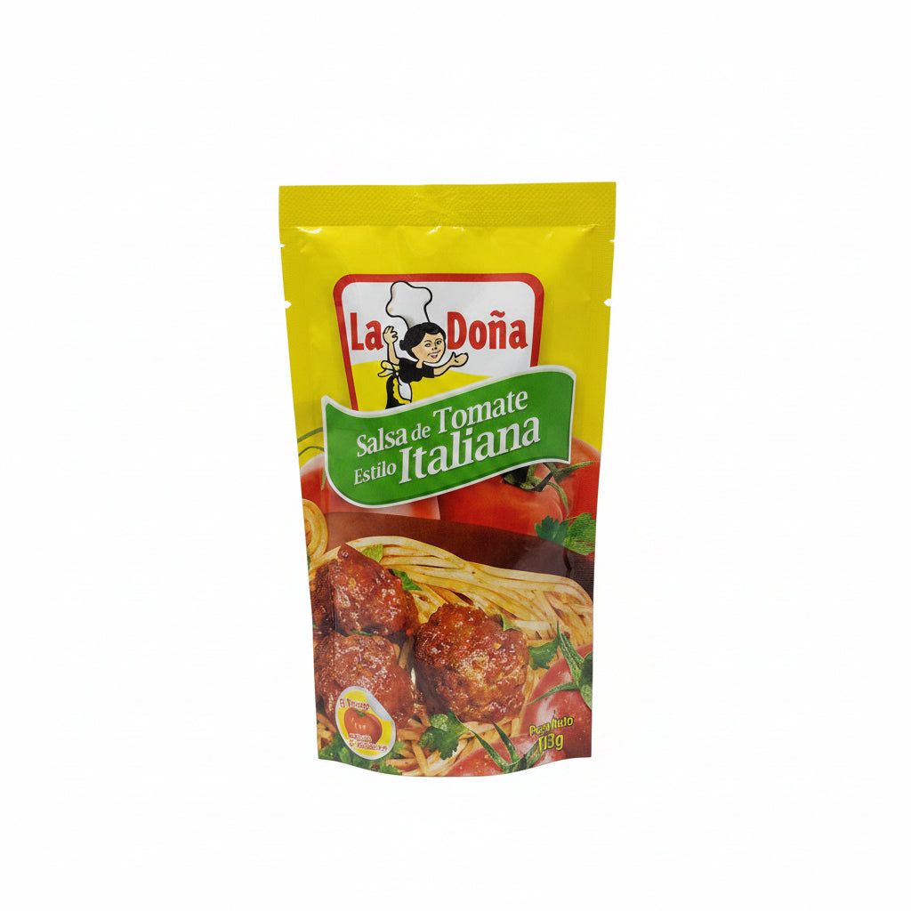 SALSA DE TOMATE ITALIANA LA DOÑA 113GR