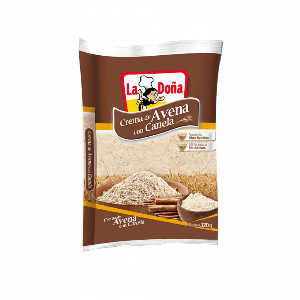 CREMA DE AVENA CANELA LA DOÑA 320GR