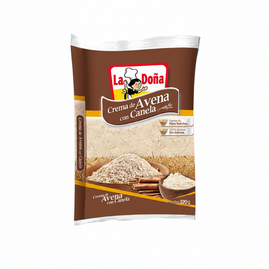 CREMA DE AVENA CANELA LA DOÑA 320GR